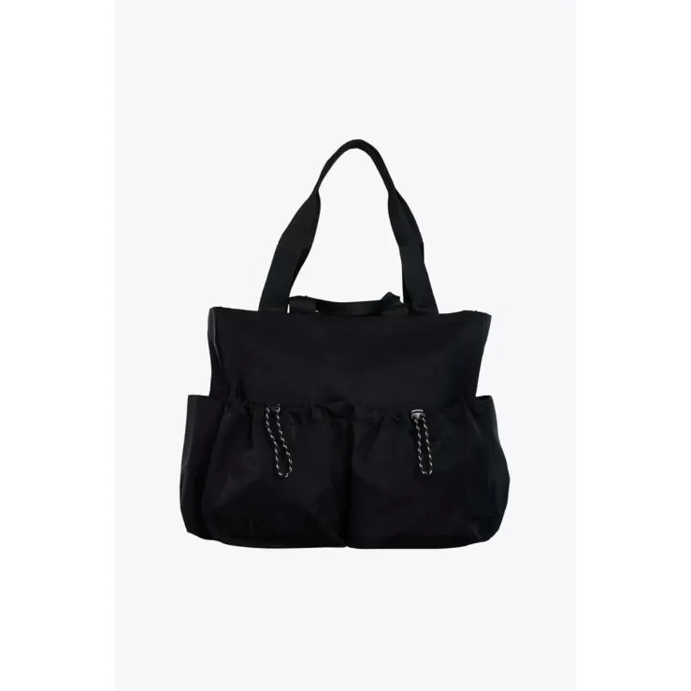 NWT Beis Sports Carryall Tote Duffle in Black